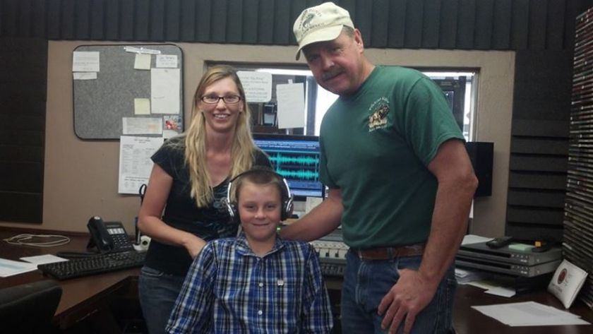 Dyllon Orthman at Radio