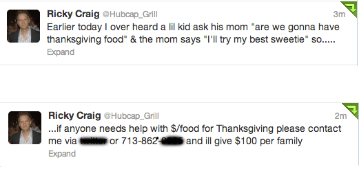 This guy owns a restaurant that consistently gets voted Best Burger in Houston and he also does this