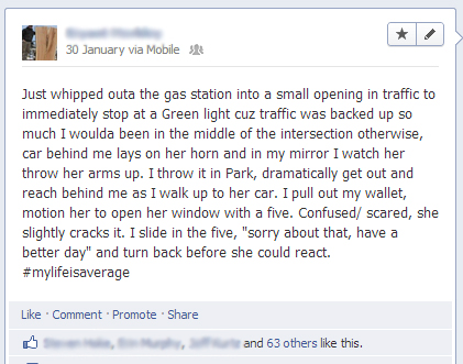 shocking them with kindness