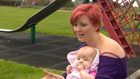 Beckie Thompson said she owes her baby's life to the man