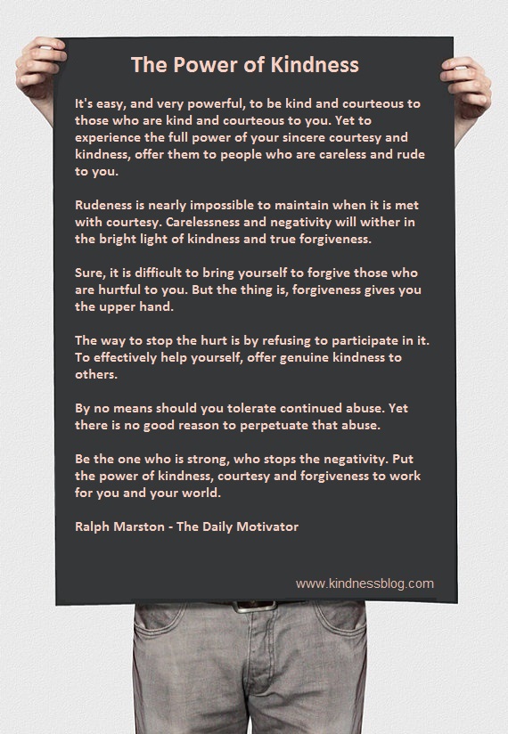 The Power of Kindness