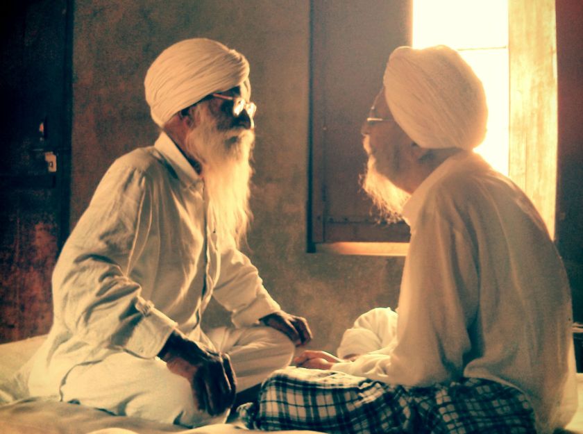 My 97 year old grandfather(left) and his 95 year old friend
