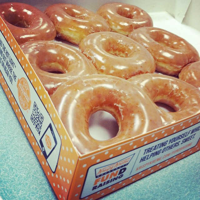 donuts given with kindness