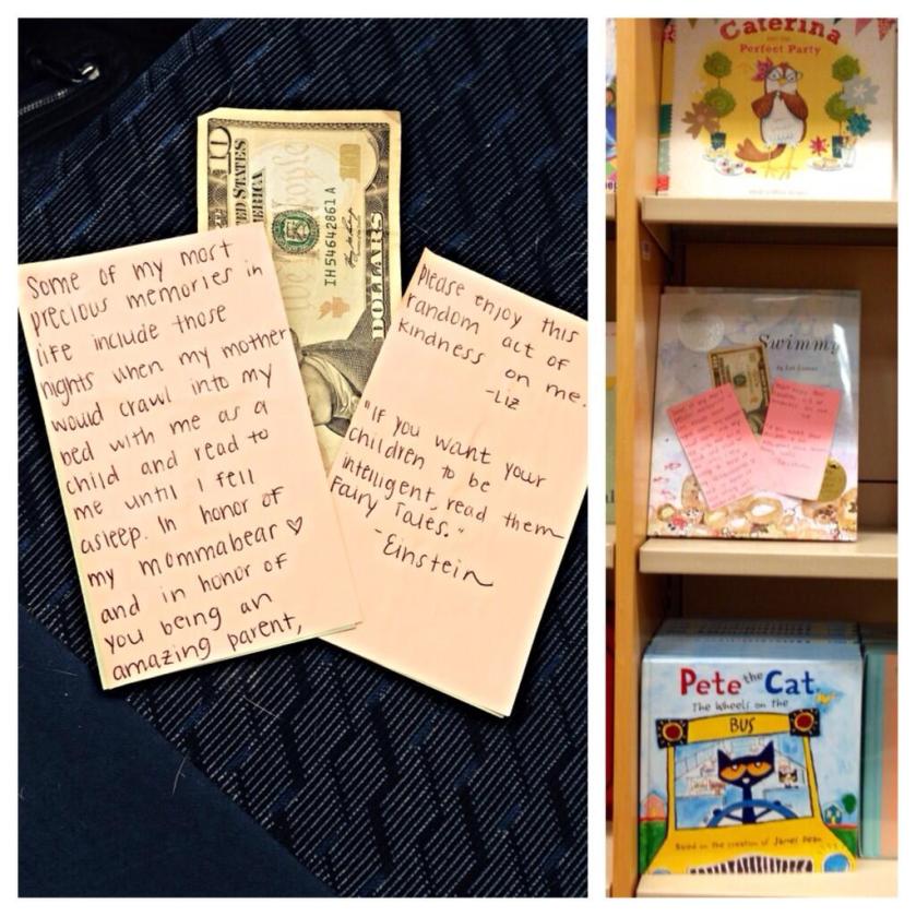 Random act of kindness for the day: Put this on a random book in the children's section at Barnes and Noble. 