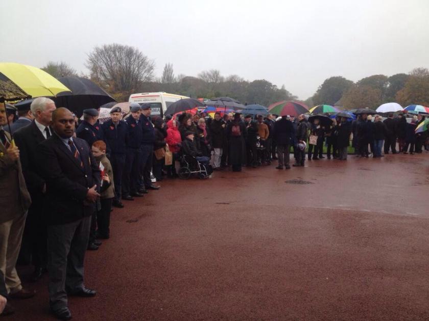 99 year old Harold Percival, World War II veteran, had no family to attend his funeral
