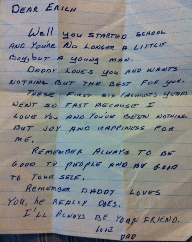 letter from a dad to his young son