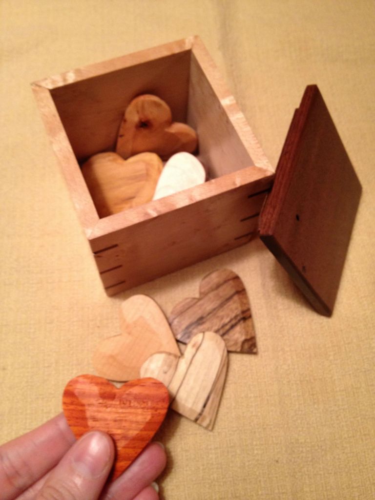 Wooden Hearts - A Box of Love