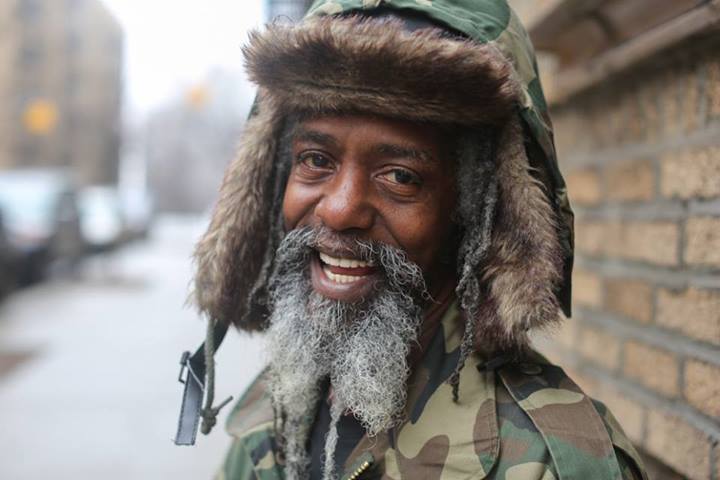 humans of new york - "I'm trying to keep the love going in my family." "How do you keep love going?" "Love is a fragile thing. It will dissolve, so you have to recreate it everyday. Everyday you have to give your woman a new reason to love you."