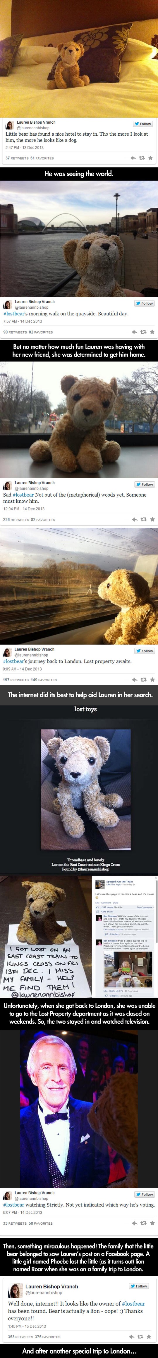 Little Girl Loses Her Stuffed Animal, Then The Internet Does Something Awesome