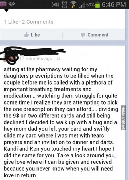 faith in humanity restored at the pharmacy