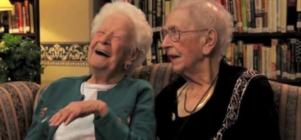 100 Year Old Best Friends - alice and irene