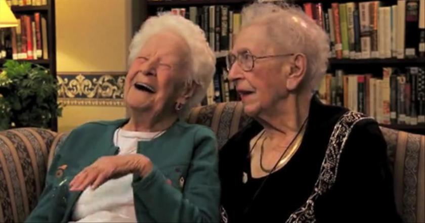 100 Year Old Best Friends - alice and irene