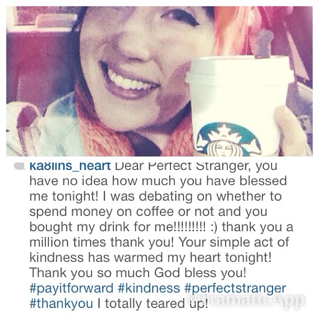Dear Perfect Stranger - Act of Kindness