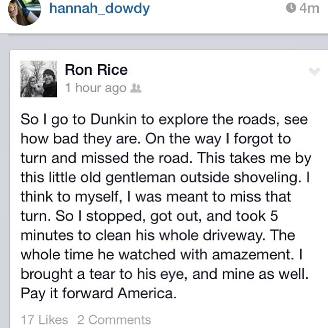 random act of kindness