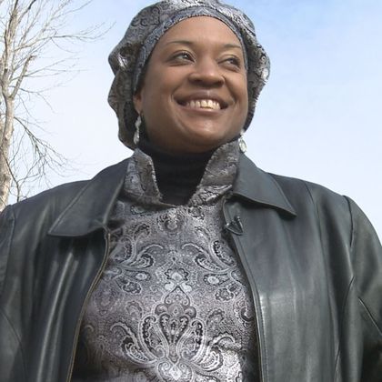 Khadijah Muhammad is a waitress in Knoxville, Tenn