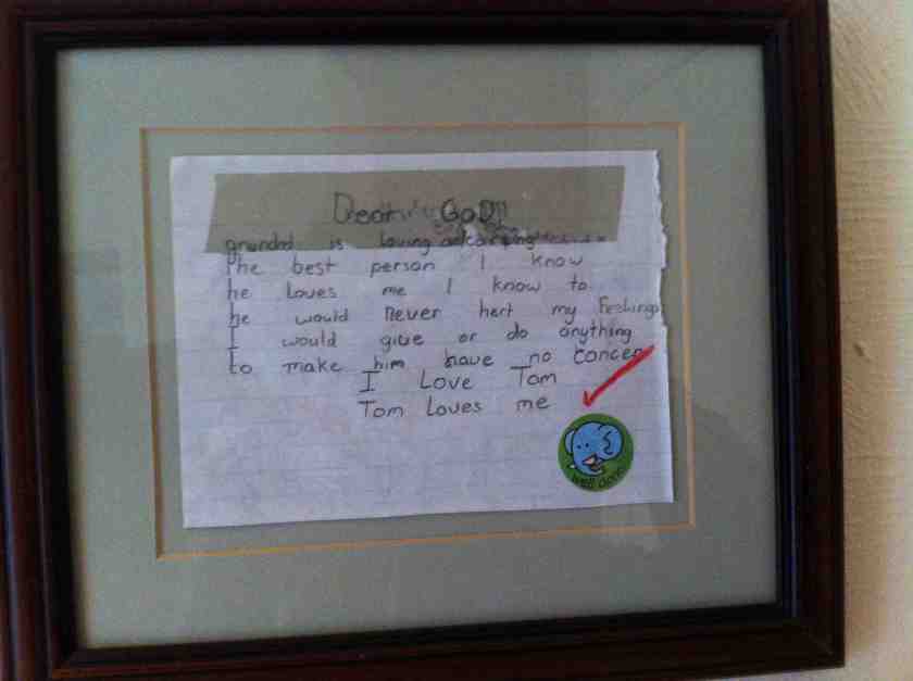 saw this hanging on an older man's wall.