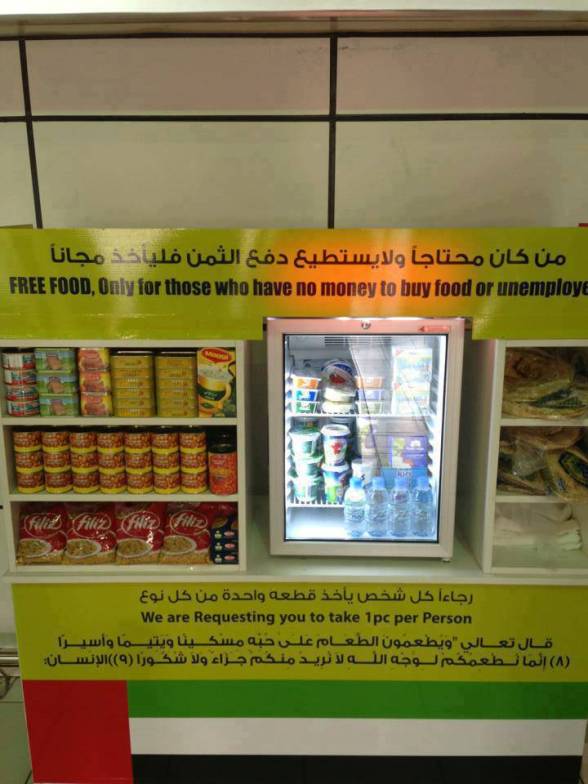 free food for the unemployed or poor