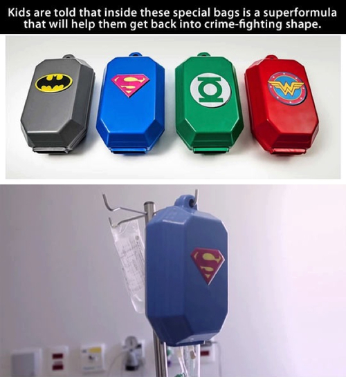 chemptherapy superhero for kids