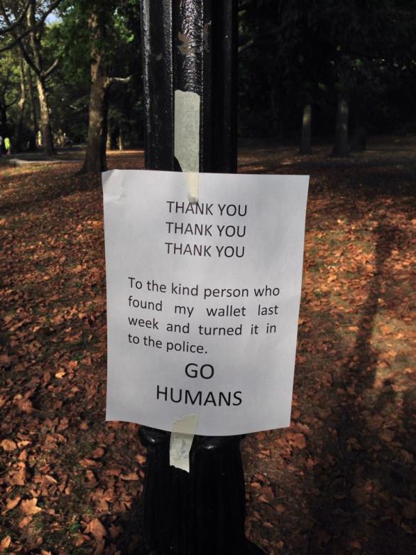 go humans - kindness