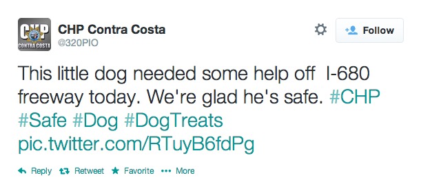 The California Highway Patrol Just Tweeted This 