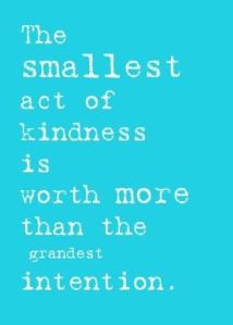 Small Acts of Kindness