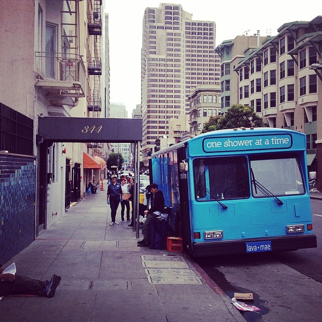 Group Turns Bus Into Bathroom, Provides Homeless People With Hot Showers And Sense Of Dignity