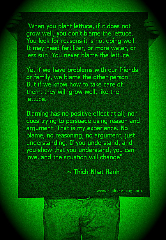 Lesson of The Lettuce - thich nhat hanh