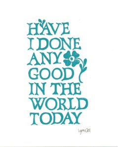 Kindness Quote with flower