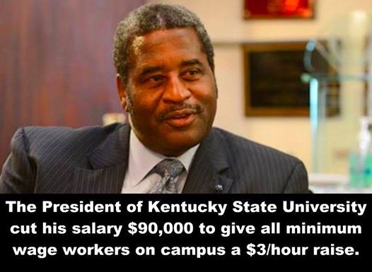 Raymond Burse, interim president of Kentucky State University