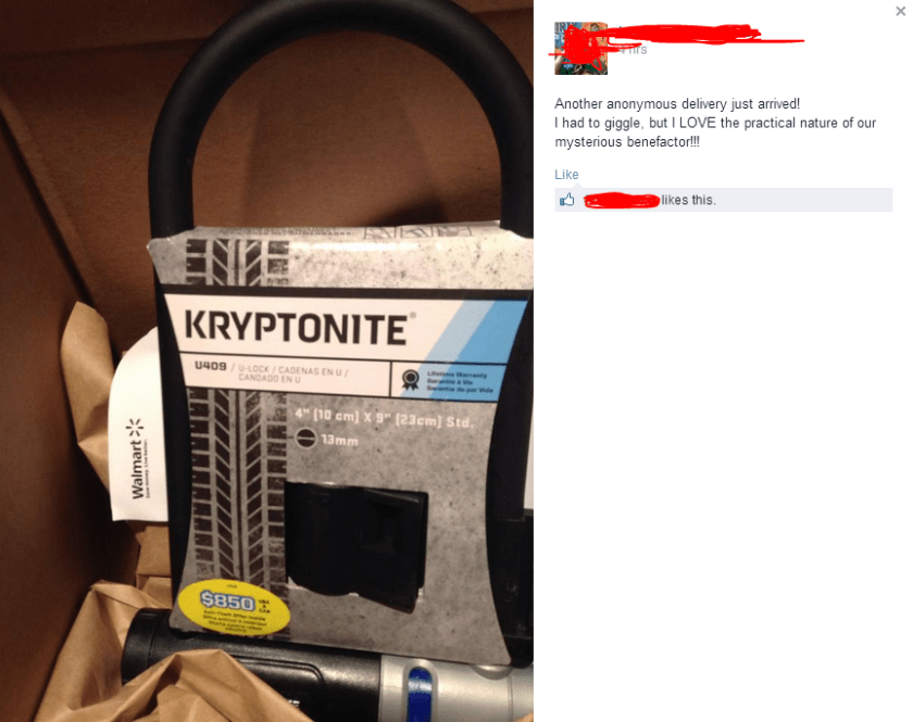 And just today this also came in the mail! I hope only good things come to whoever sent these amazing gifts.