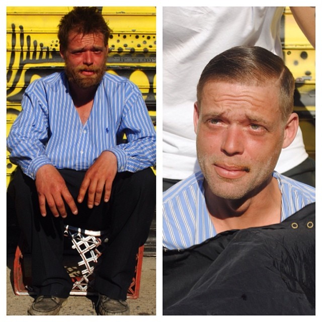mark bustos haircuts for the homeless