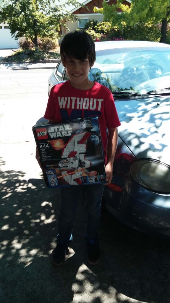 A Boy With Special Needs Found Something On The Sidewalk. 