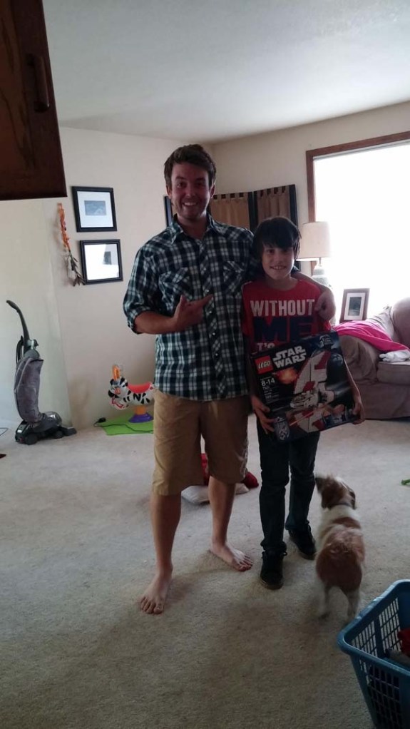 A Boy With Special Needs Found Something On The Sidewalk. 