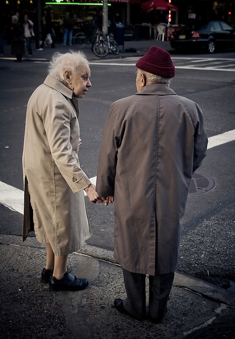 old couple's loving kindness