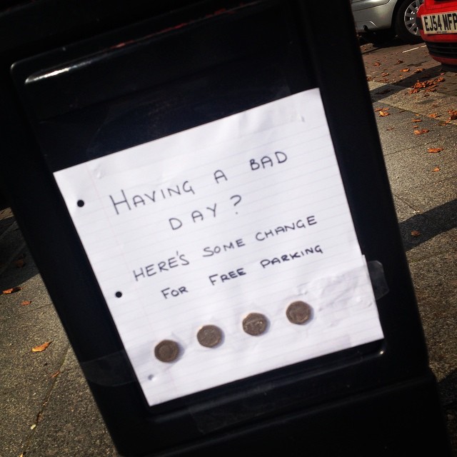 Having a Bad Day? Here's the Change you Need.