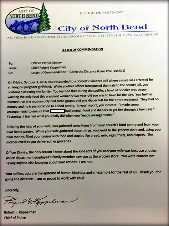 This is the Kind of Policeman You Hope For