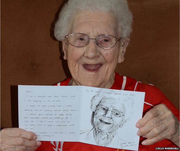 Facebook birthday card plea for Betty Musker, 104