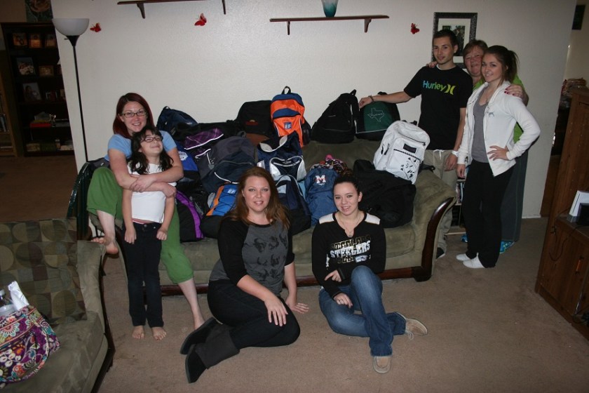 $20 Backpack for the homeless campaign