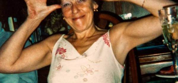 Annette Maunder, from Plymouth, Devon during Chirstmas celebrations in 2013 (Picture: SWNS)