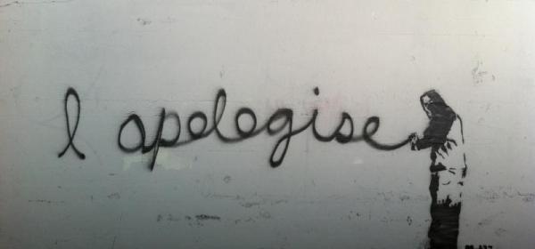 Apology?