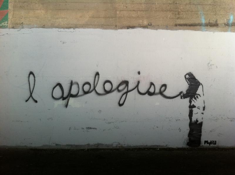 Apology?
