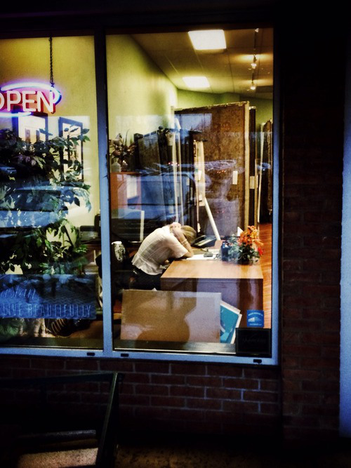 Woman With Her Head Held in Her Hands