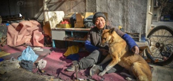 Ma’nao and his dog, Big Yellow