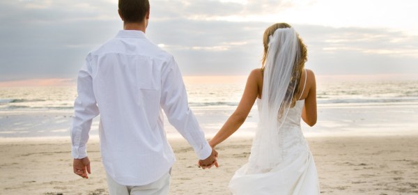 newly married couple