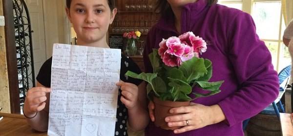 Summer Lloyd's letter to her father