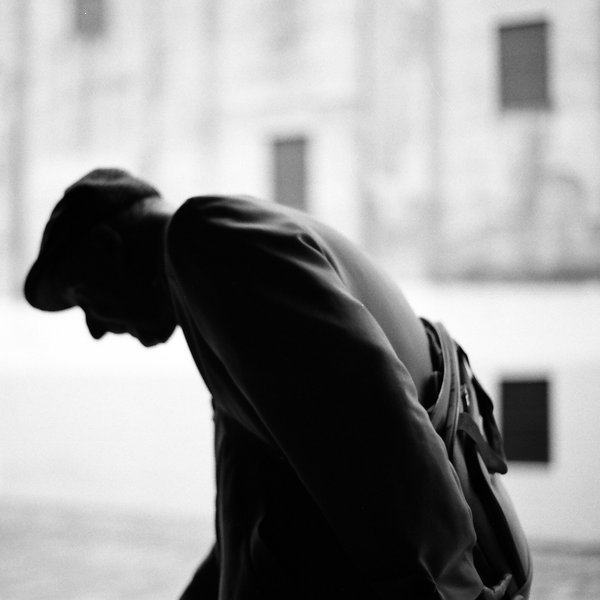 old man hunched over