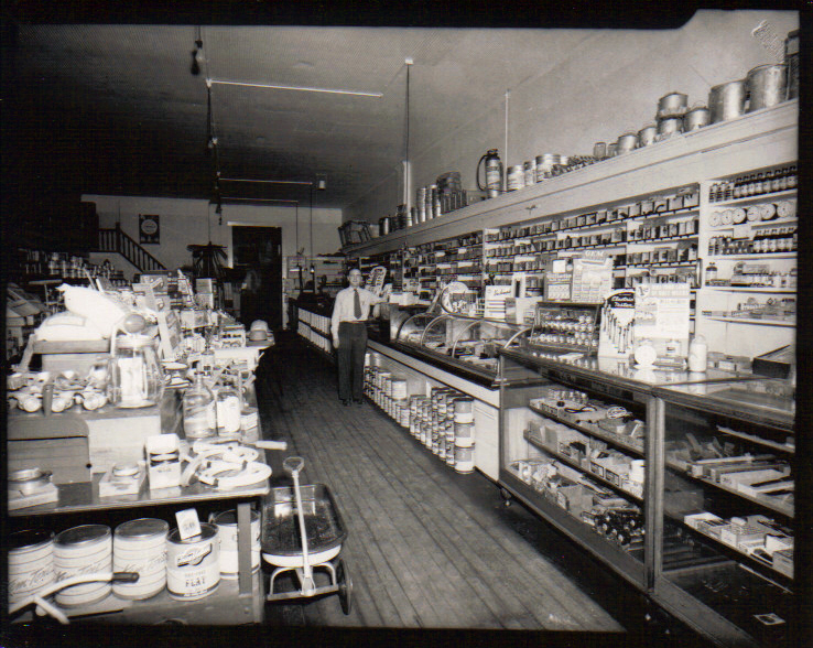 man in a hardware store