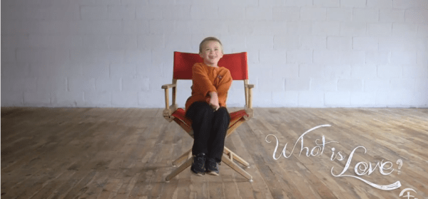 Cute Kids Answer–What is Love?