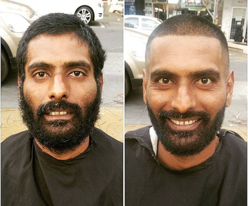 Working six days a week cutting hair, Nasir spends his one day off hitting the streets to give free haircuts to the homeless. He calls it, ‘Clean Cut Clean Start’. 