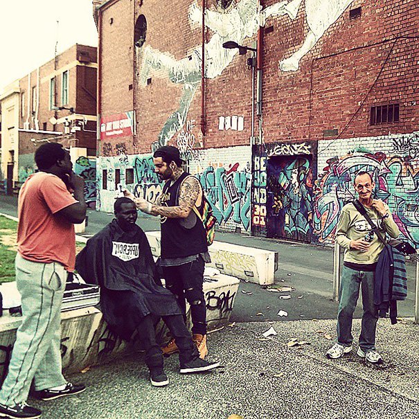 Nasir Sobhani aka ‘The Streets Barber